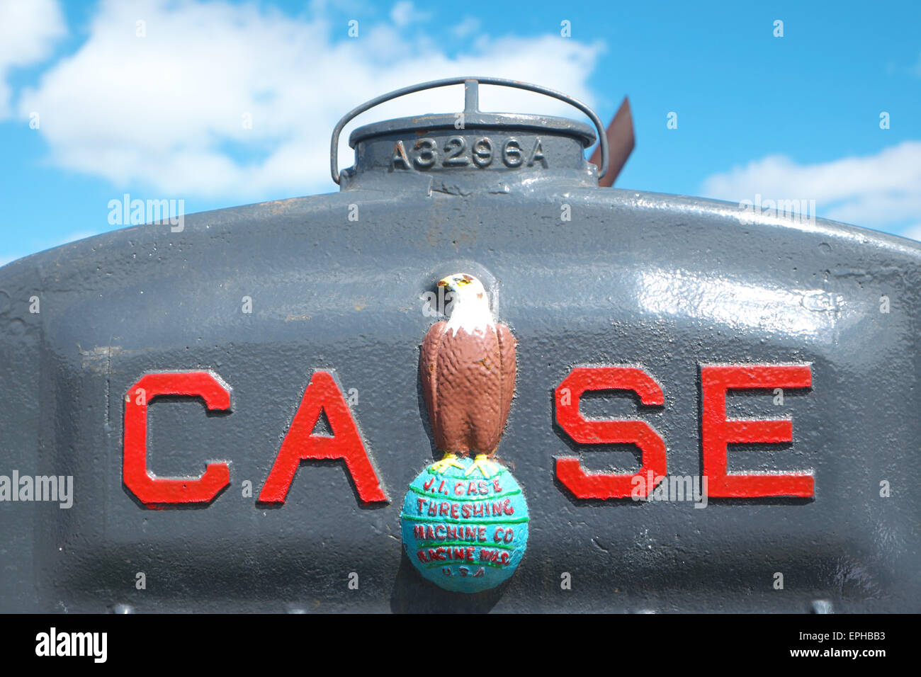 Vintage tractor built by J I Case of the USA model Case 1832 built in