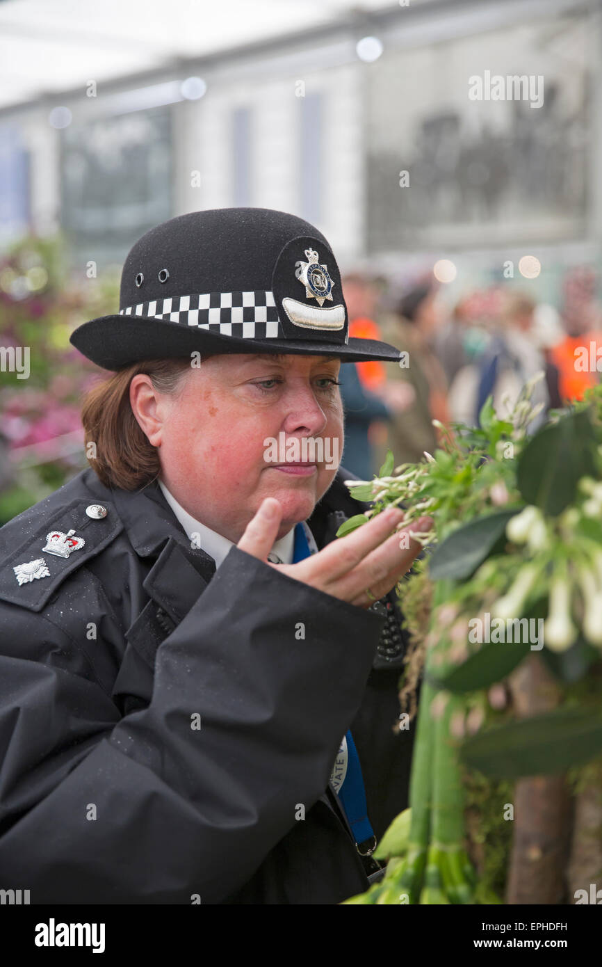 The Borough commander for Kensington and Chelsea attends RHS Chelsea ...
