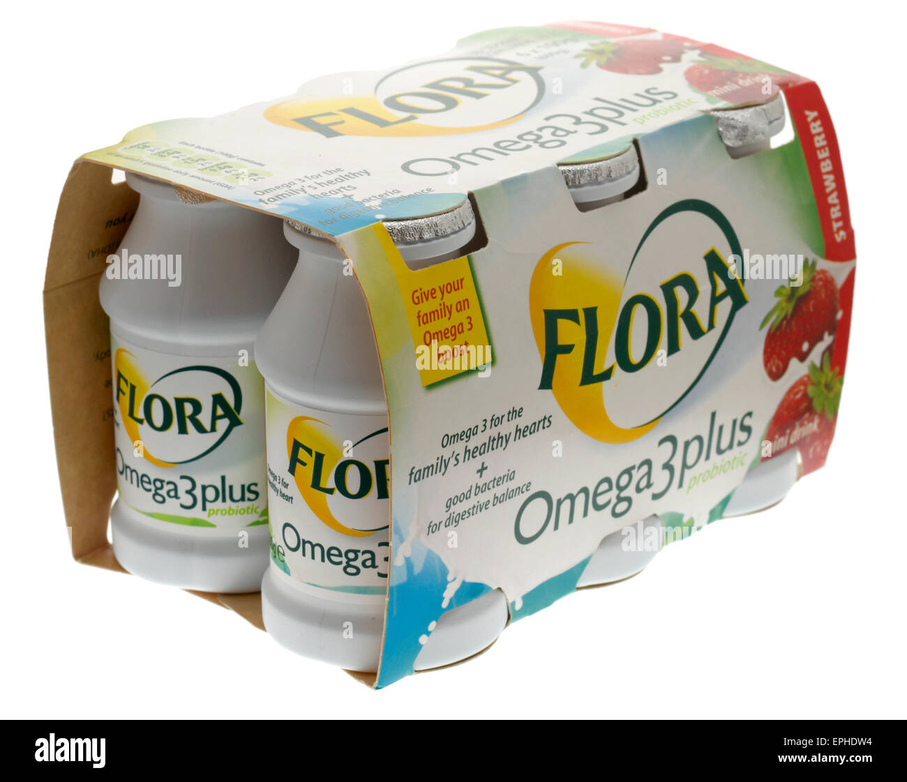Flora omega healthy yogurt drink hires stock photography and images Alamy
