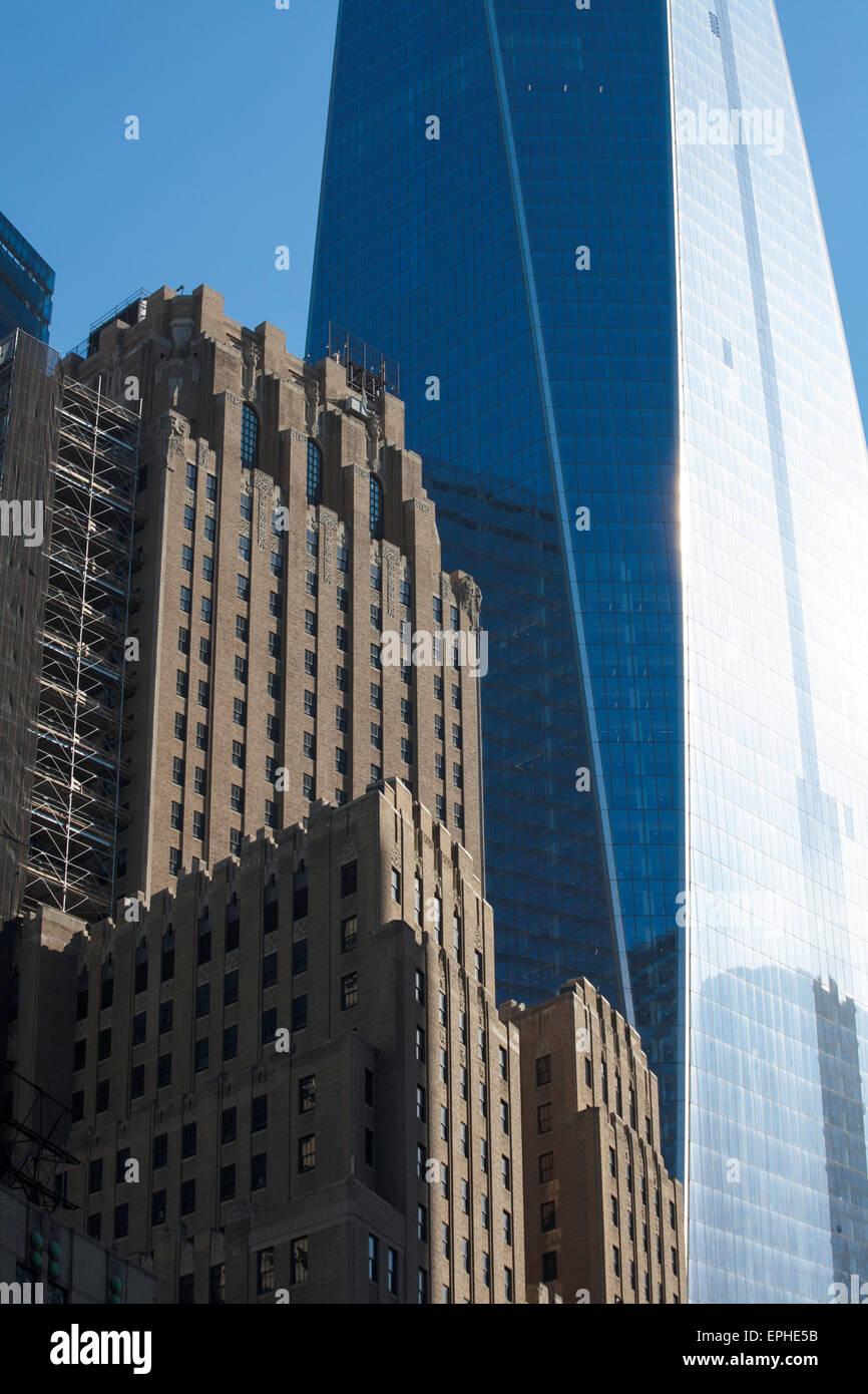 The AT&T Building 32 Sixth Street Soho New York City USA Stock Photo