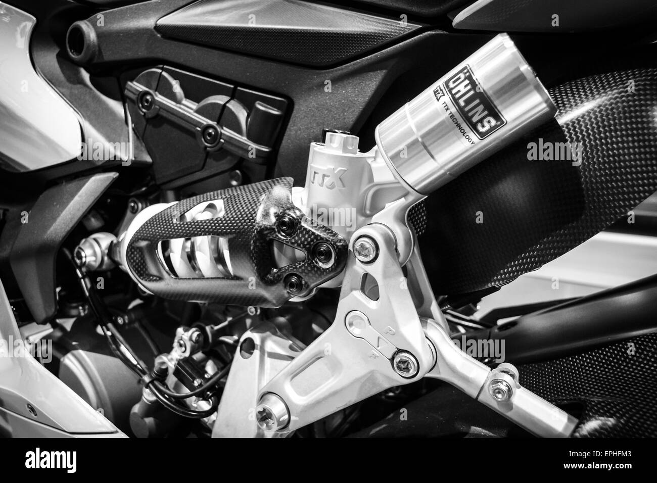 Ducati panigale 1299 Black and White Stock Photos Images Alamy