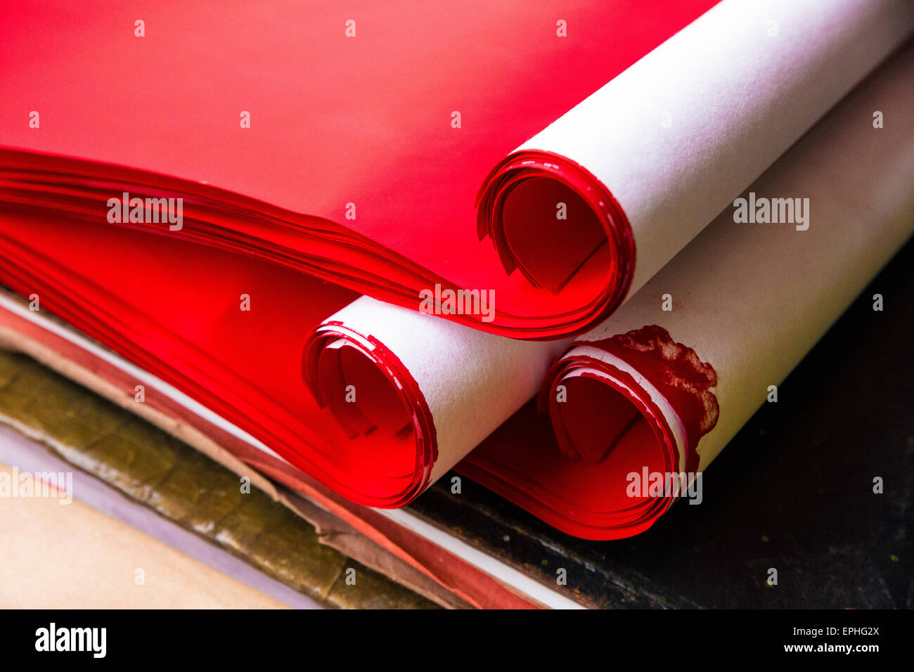 Origami, paper folding art Stock Photo Alamy