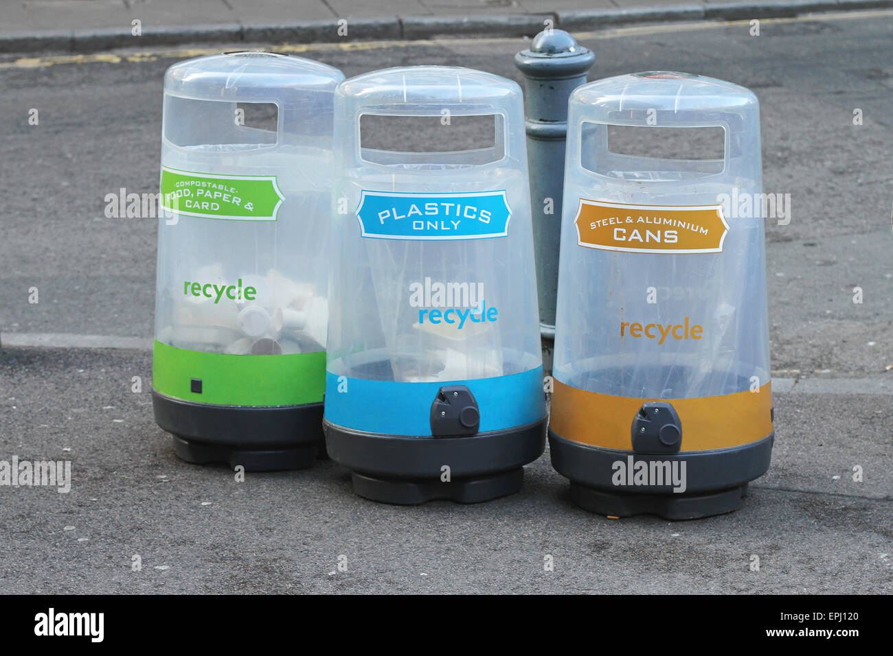 Waste segregation bins hi-res stock photography and images - Alamy