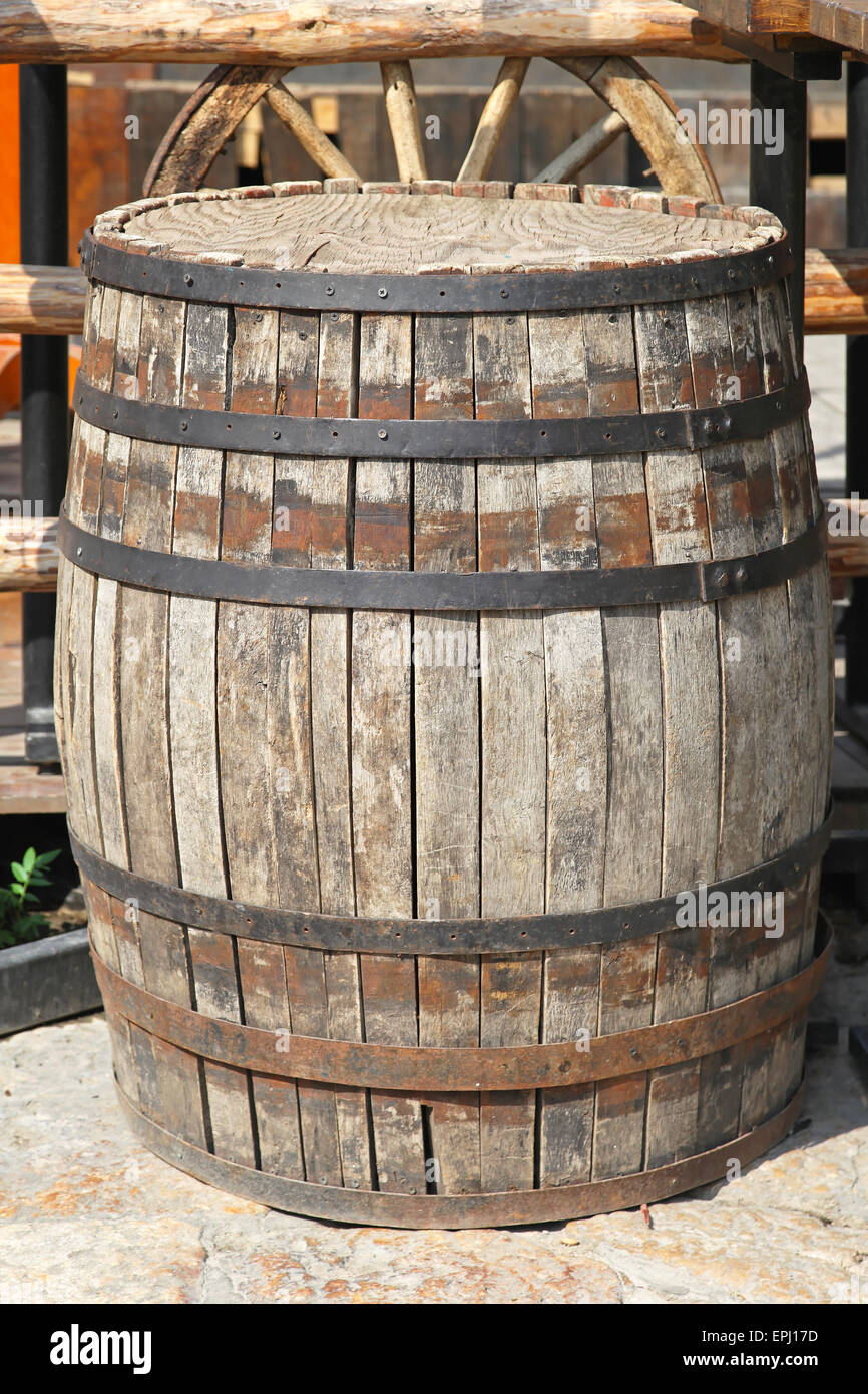 Barrel old hi-res stock photography and images - Alamy