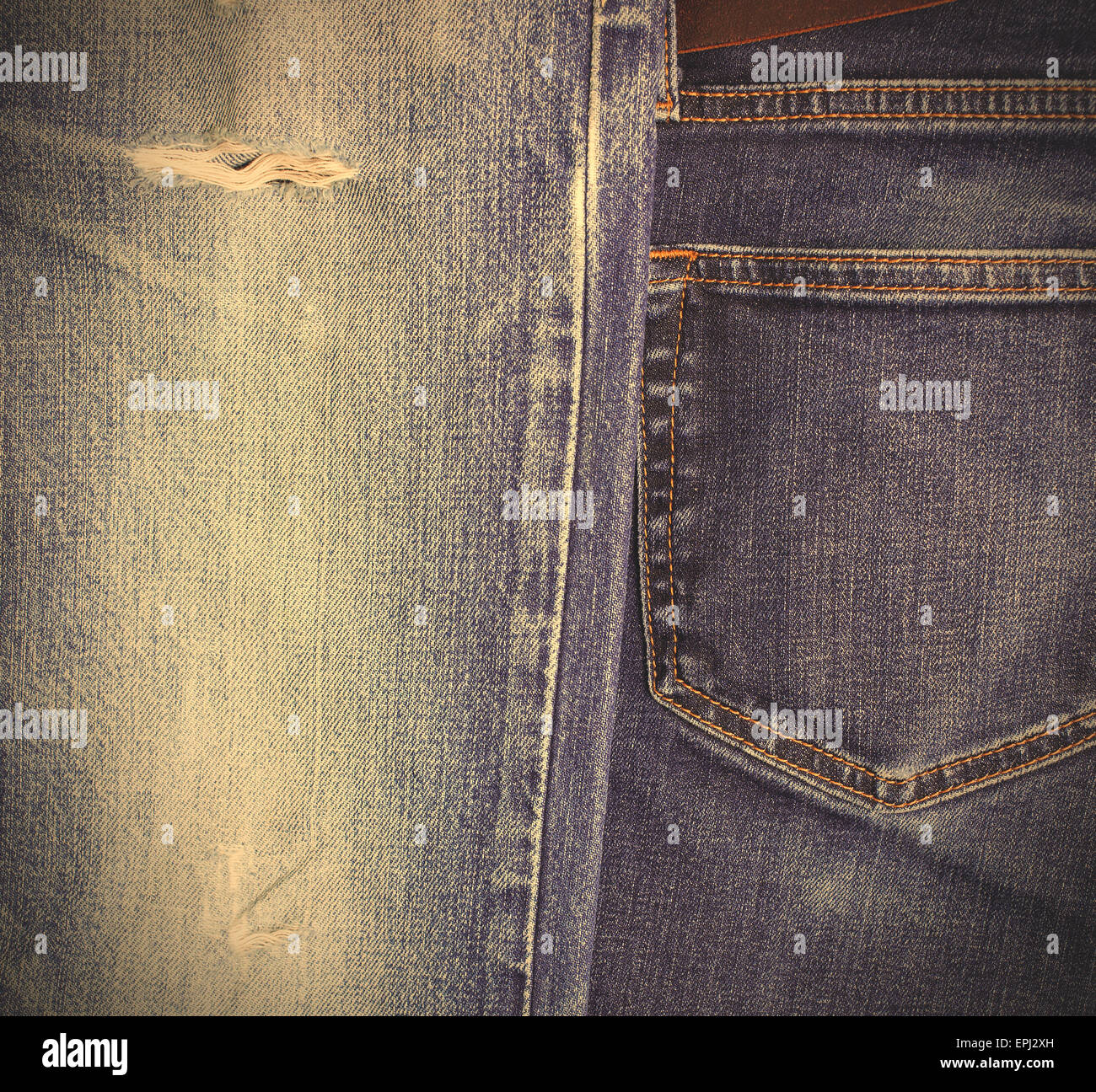 vintage jeans background Stock Photo - Alamy