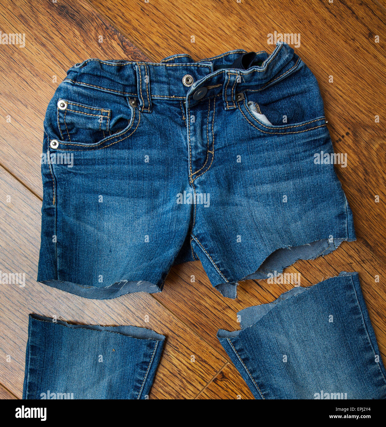 Cut of jeans shorts hi-res stock photography and images - Alamy