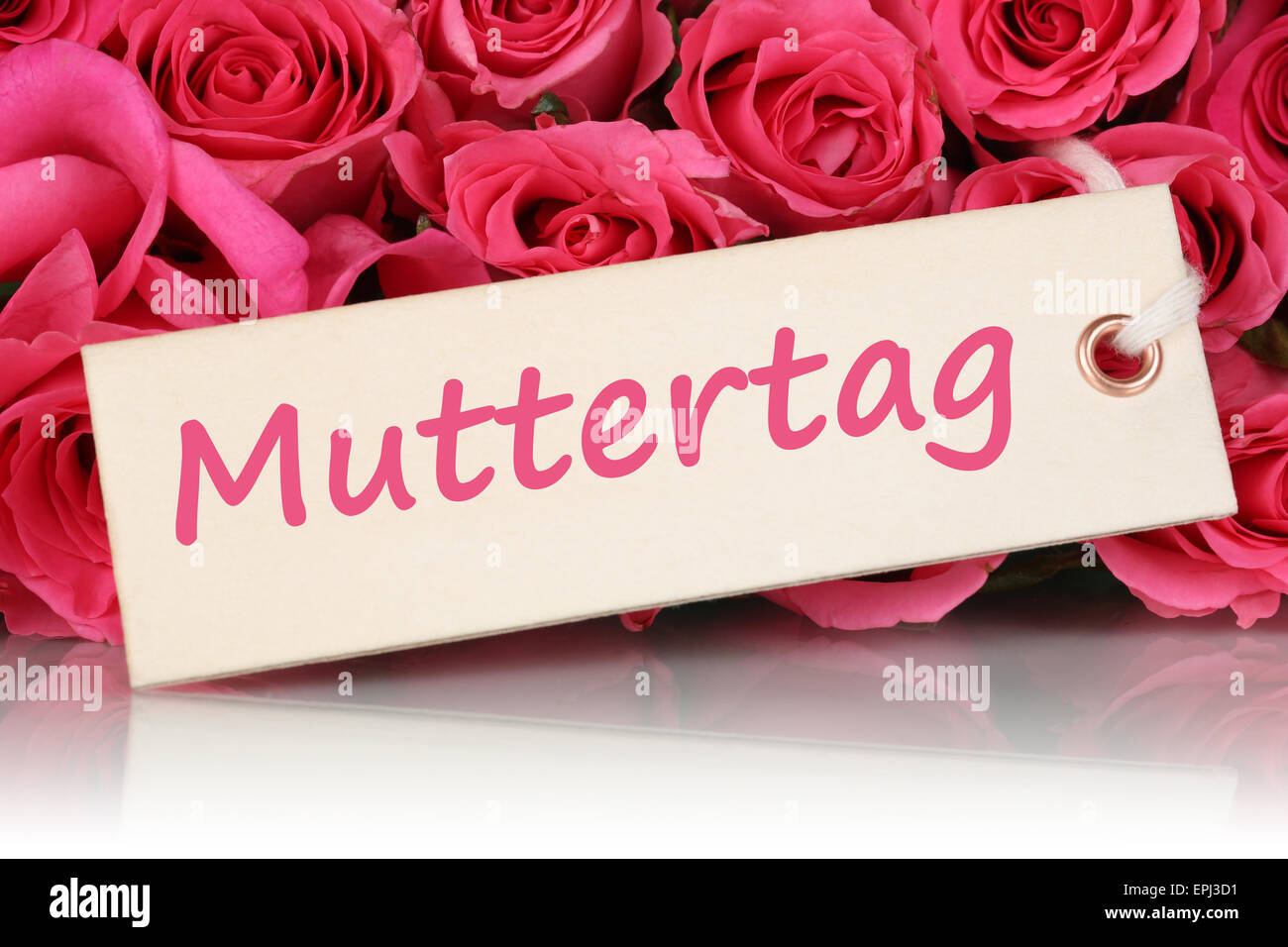 Rosen Blumen zum Muttertag Stock Photo Alamy