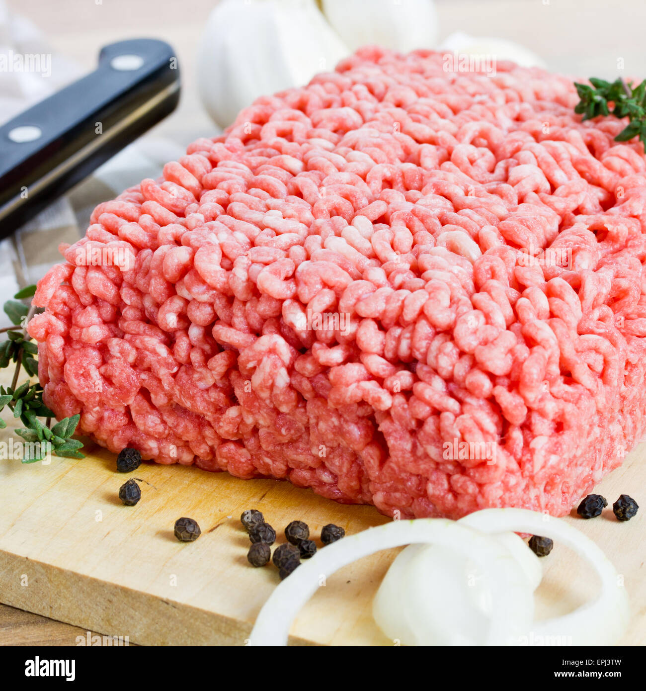 minced meat Stock Photo