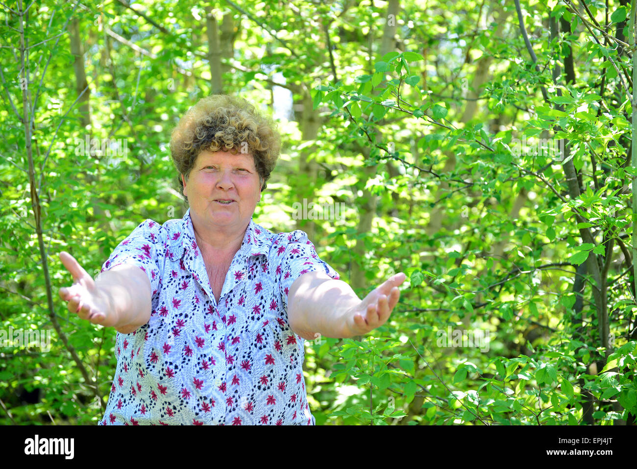 Relax mature woman hi-res stock photography and images - Alamy
