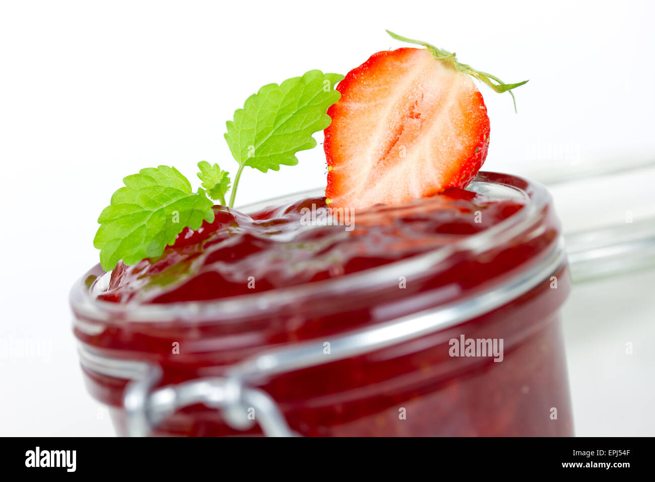 Jam strawberry hi-res stock photography and images - Alamy