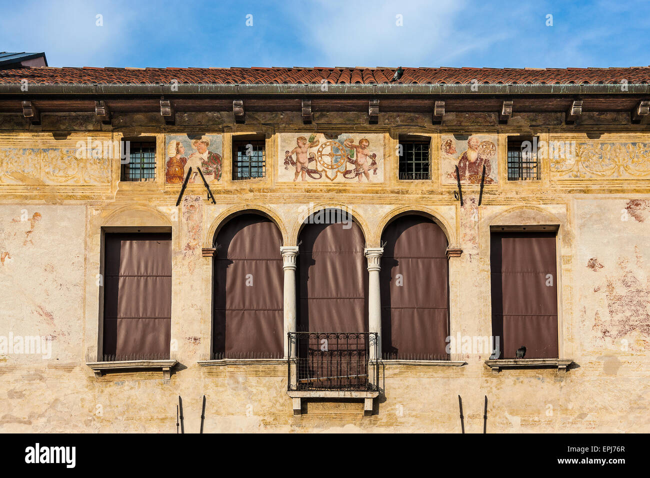 Grande Square House Stock Photo Alamy
