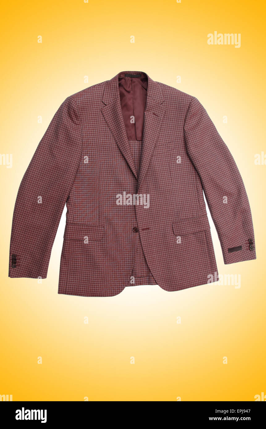 Jacket isolated on the white background Stock Photo - Alamy