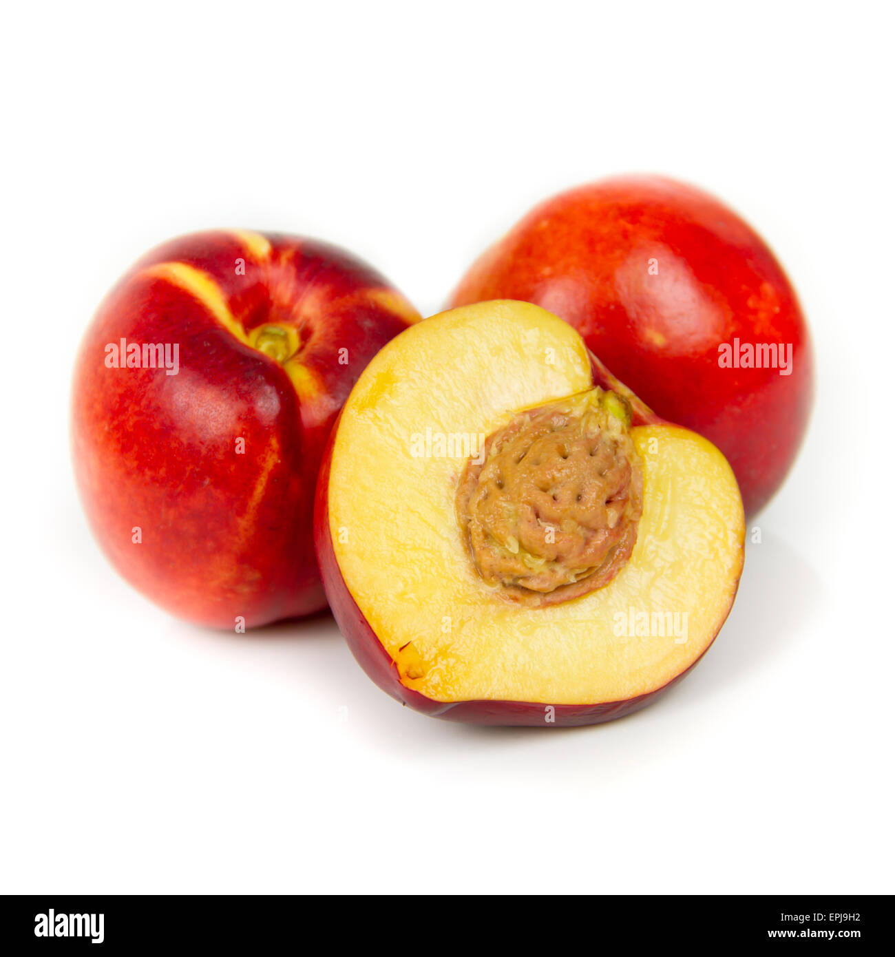 nectarines Stock Photo