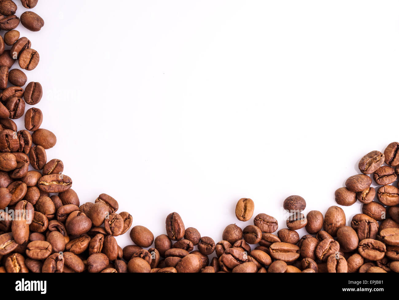 Coffee Beans, Pile of Many fresh roasted beans Stock Photo - Alamy