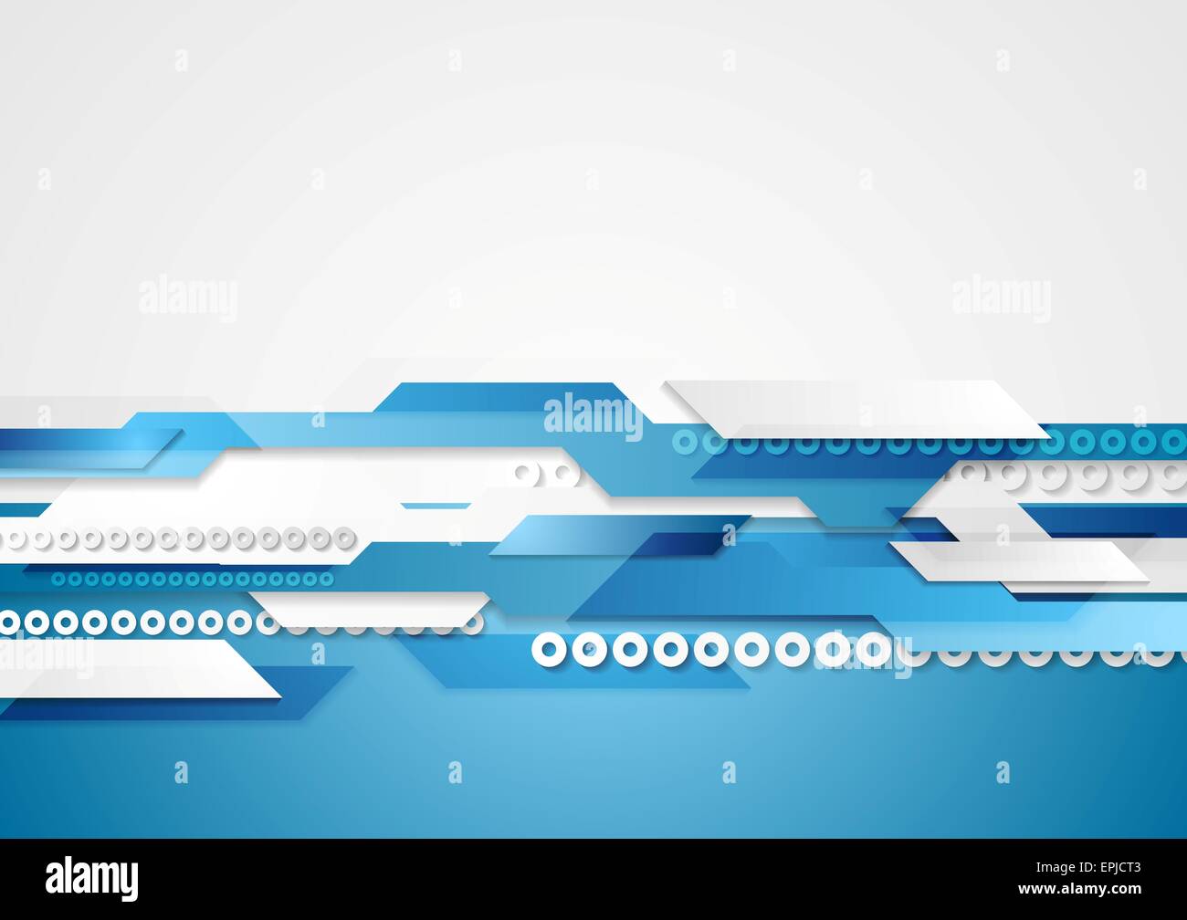 Blue grey shiny hi tech motion hi-res stock photography and images - Alamy
