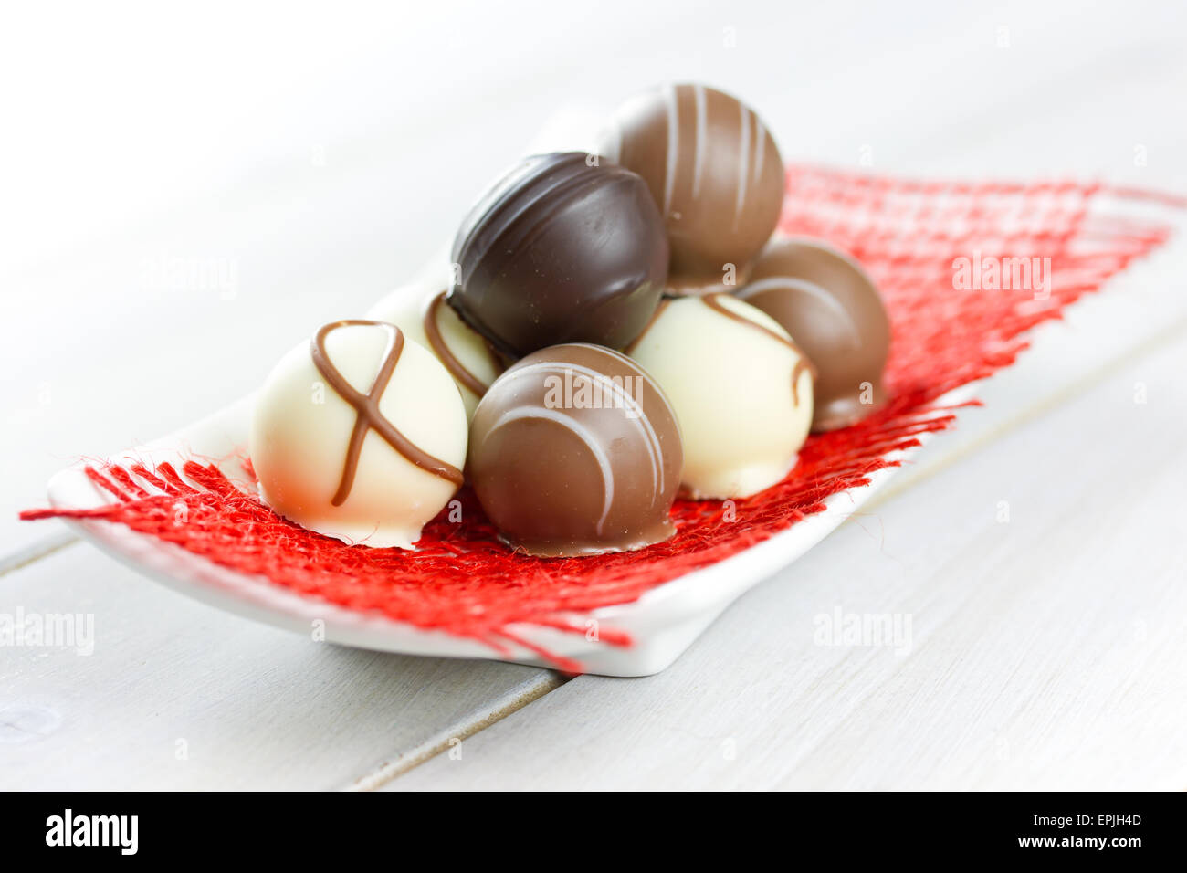 chocolates Stock Photo