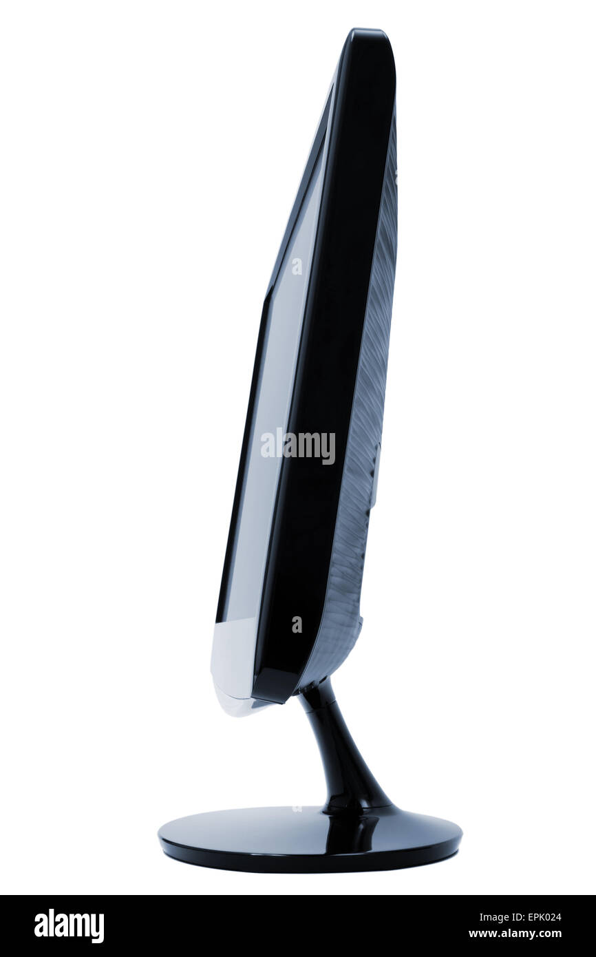 The modern and thin monitor Stock Photo Alamy