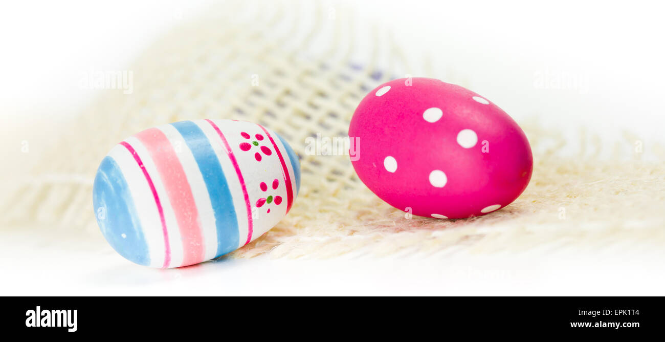 easter eggs Stock Photo