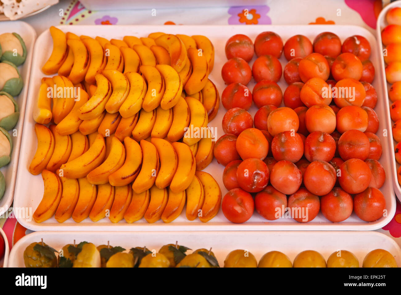 Glace fruit Stock Photo