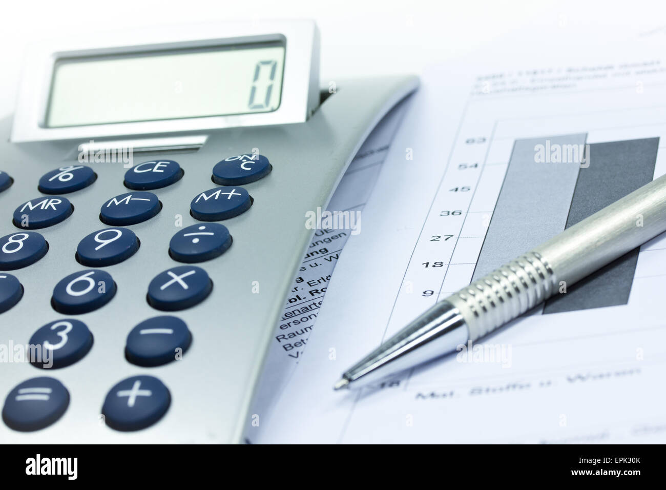calculator Stock Photo