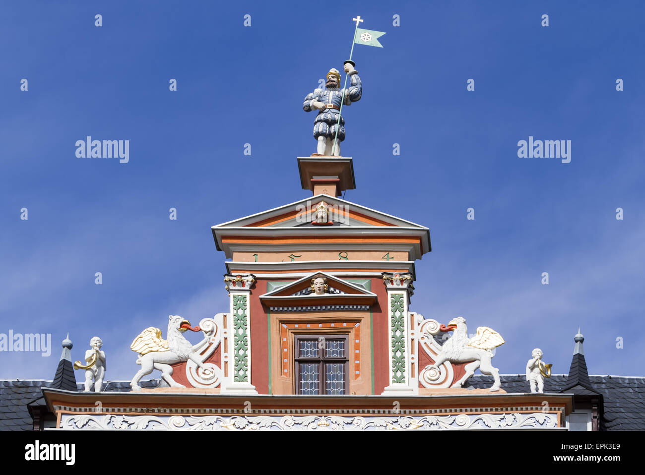 gable decorations Stock Photo