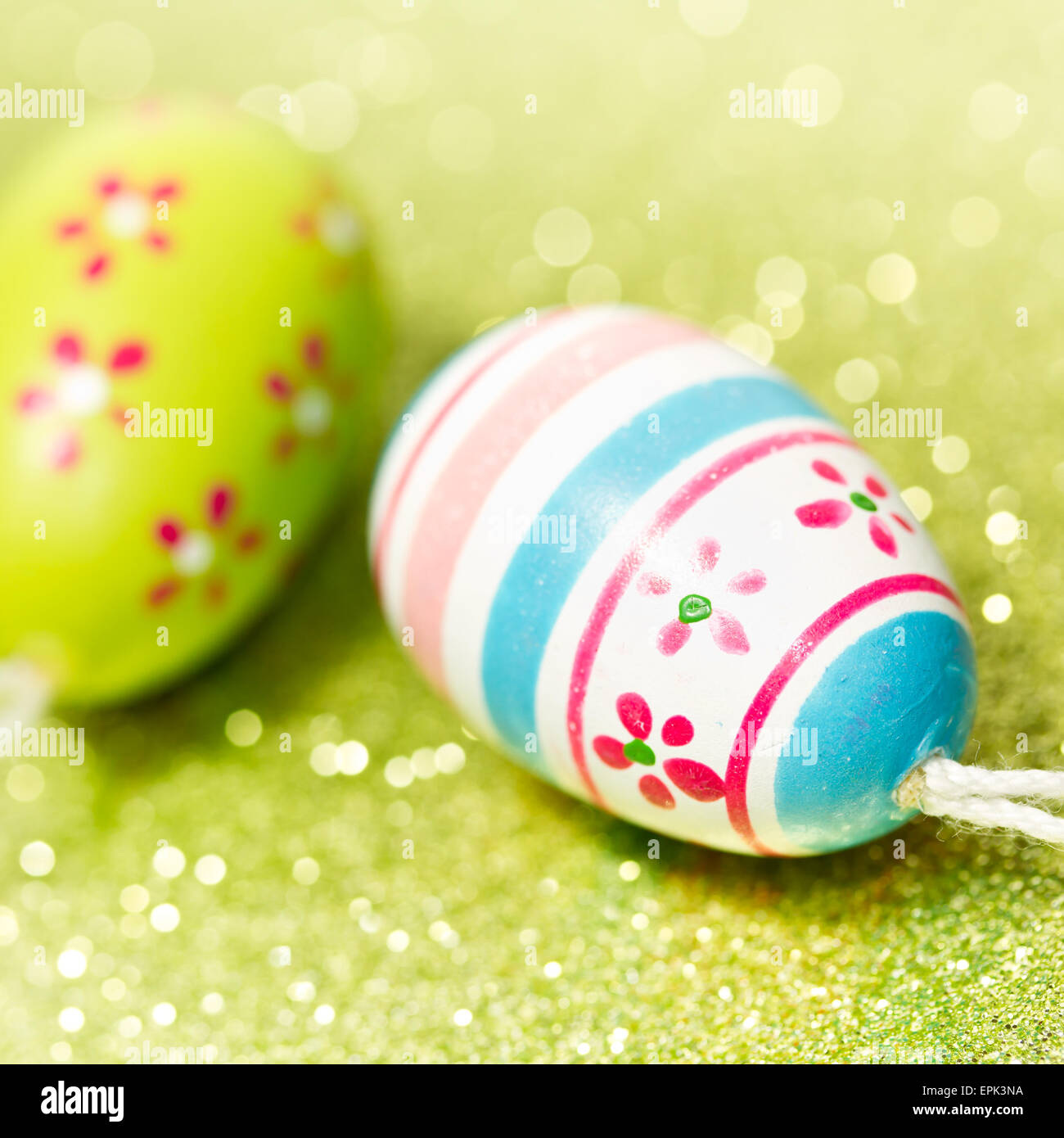 easter eggs Stock Photo