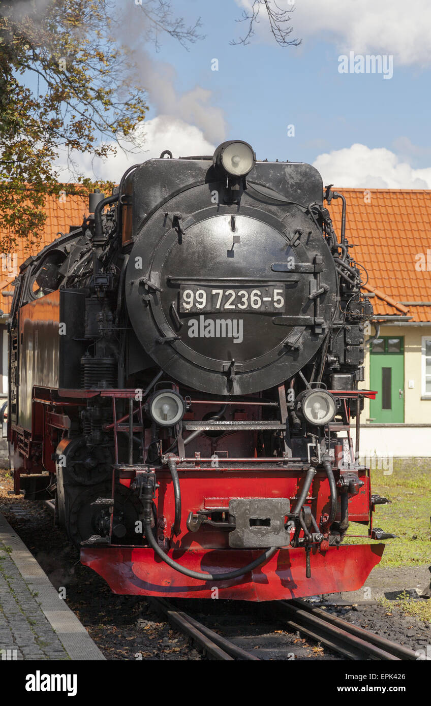 Brocken Railway Stock Photo