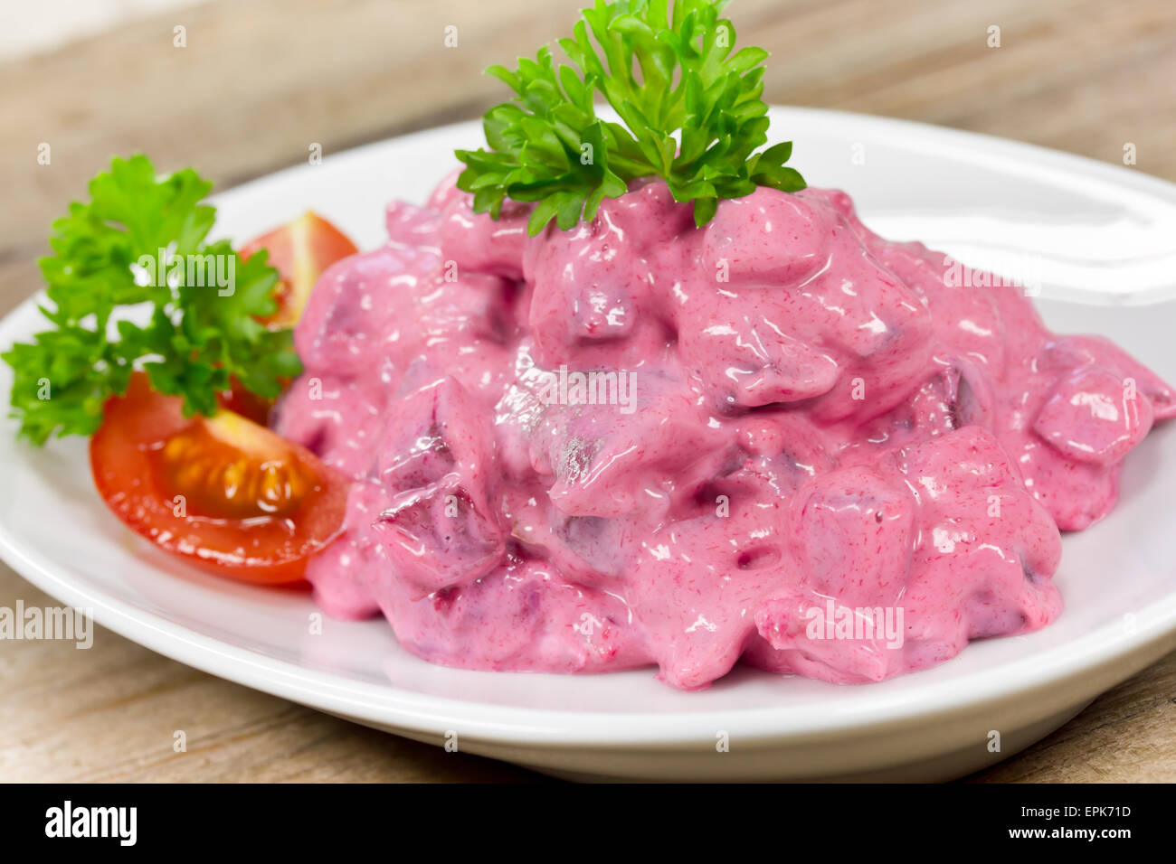 Roter hering salat hires stock photography and images Alamy