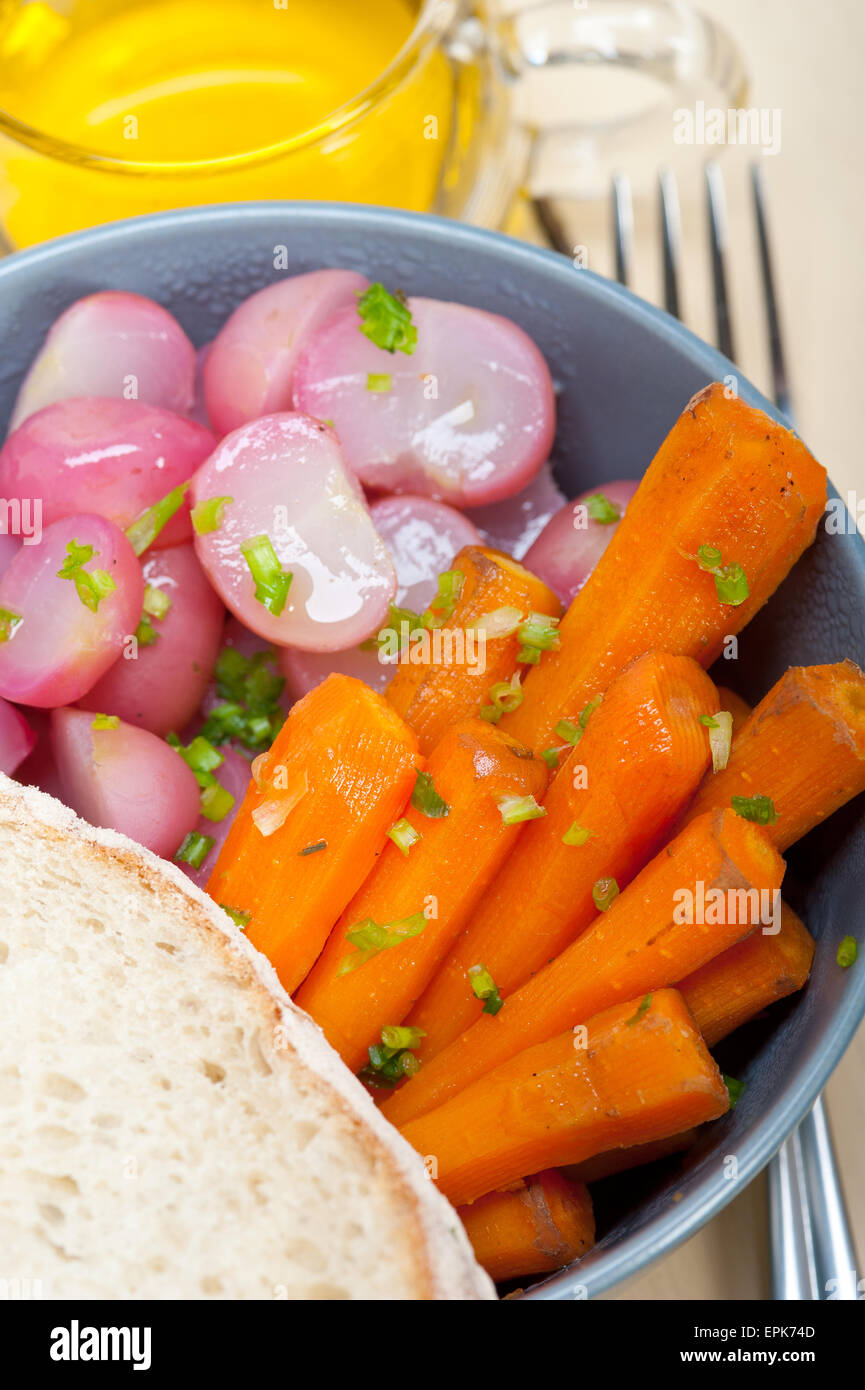 steamed root vegetable on a bowl Stock Photo - Alamy