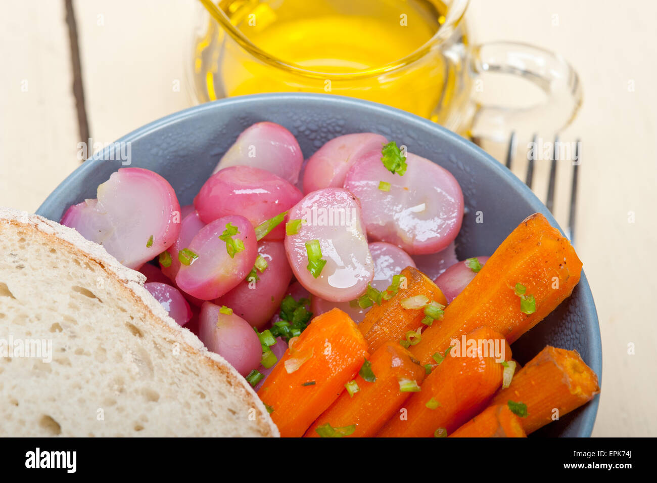 steamed root vegetable on a bowl Stock Photo - Alamy