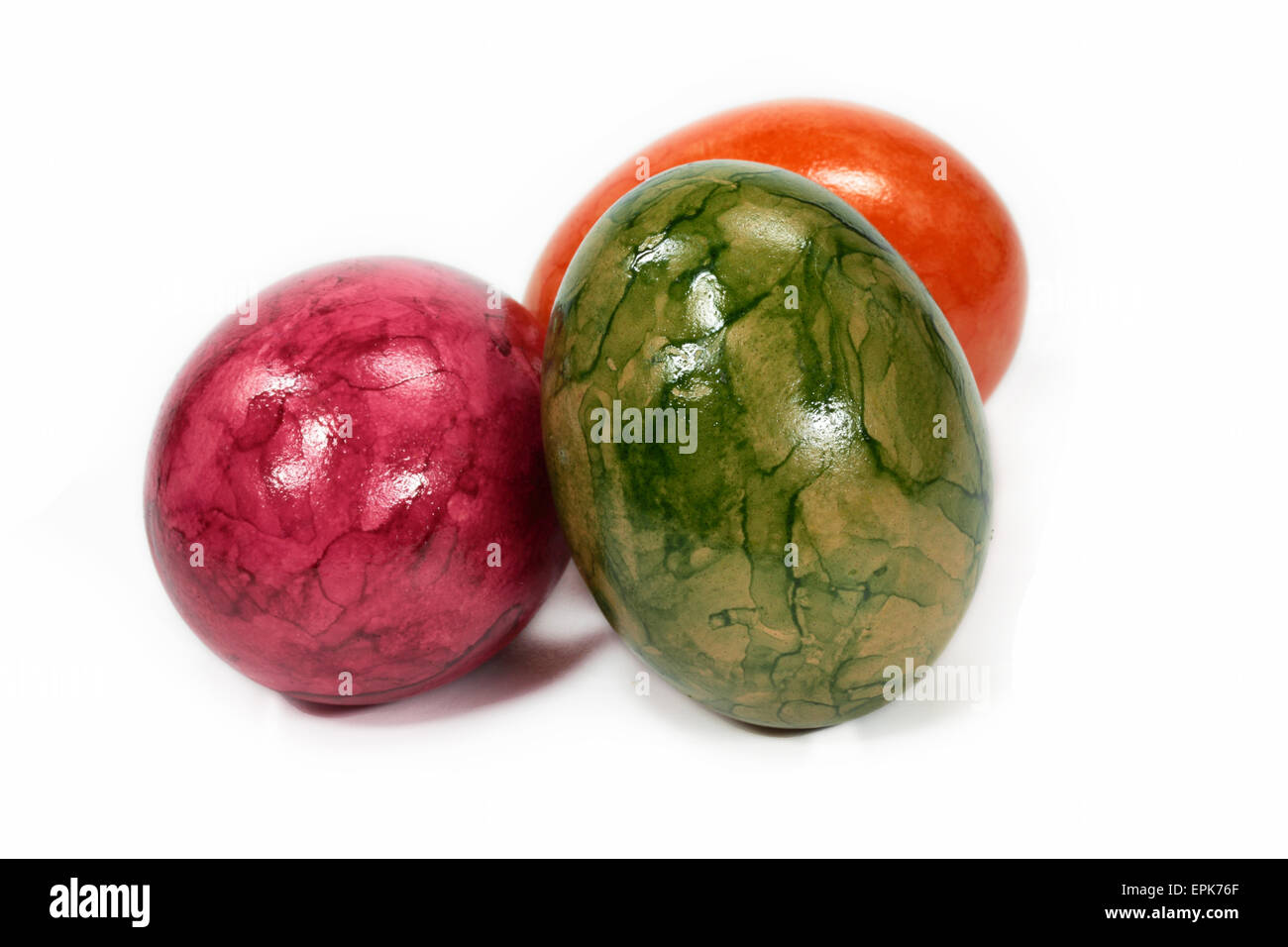 easter eggs Stock Photo