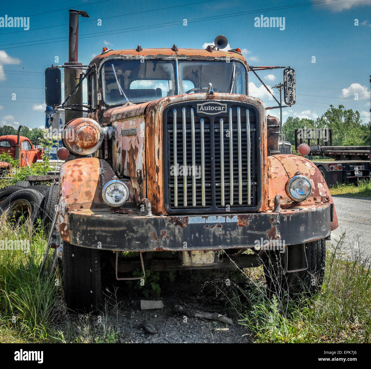 Truck junkyard on sale