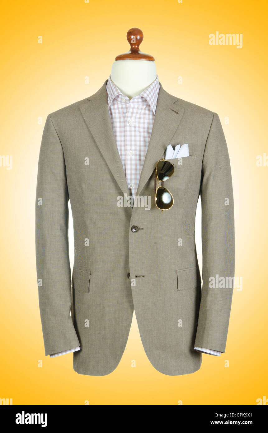Jacket isolated on the white background Stock Photo - Alamy