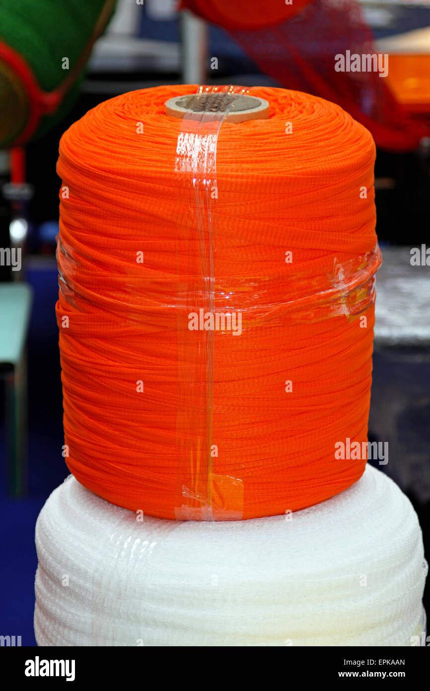 Packaging net roll Stock Photo Alamy