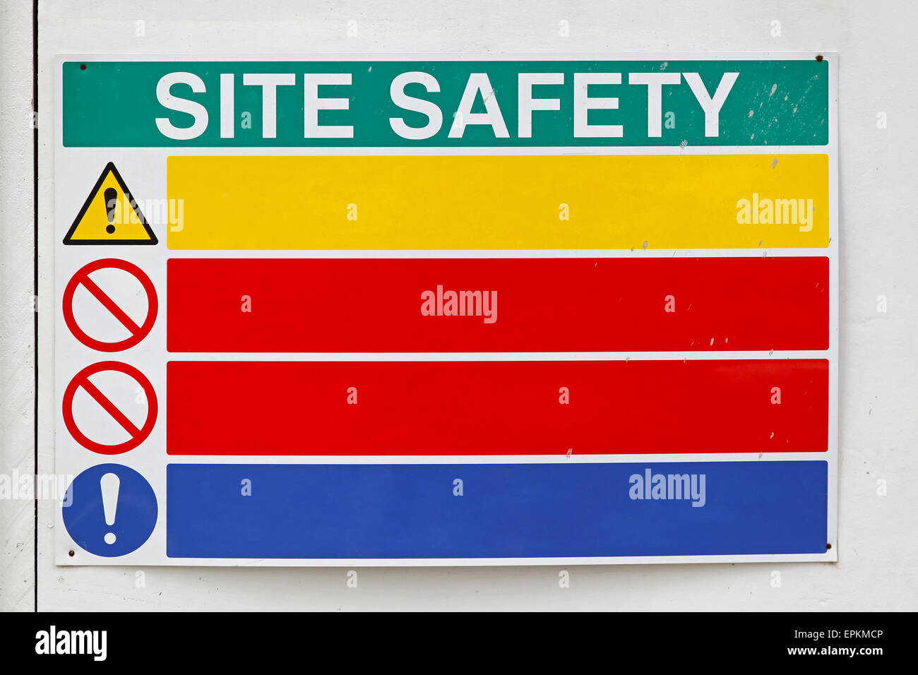 Site safety rules hires stock photography and images Alamy