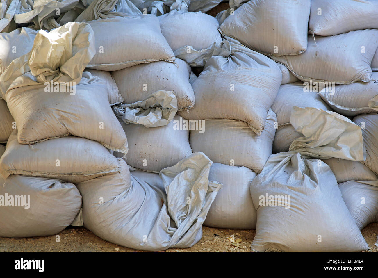 Bags of sand hires stock photography and images Alamy