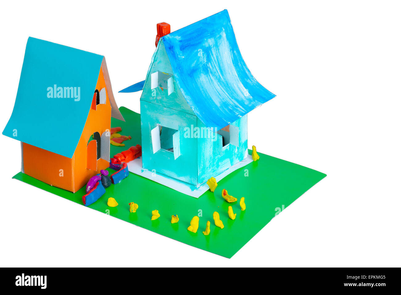 Cardboard houses hires stock photography and images Alamy