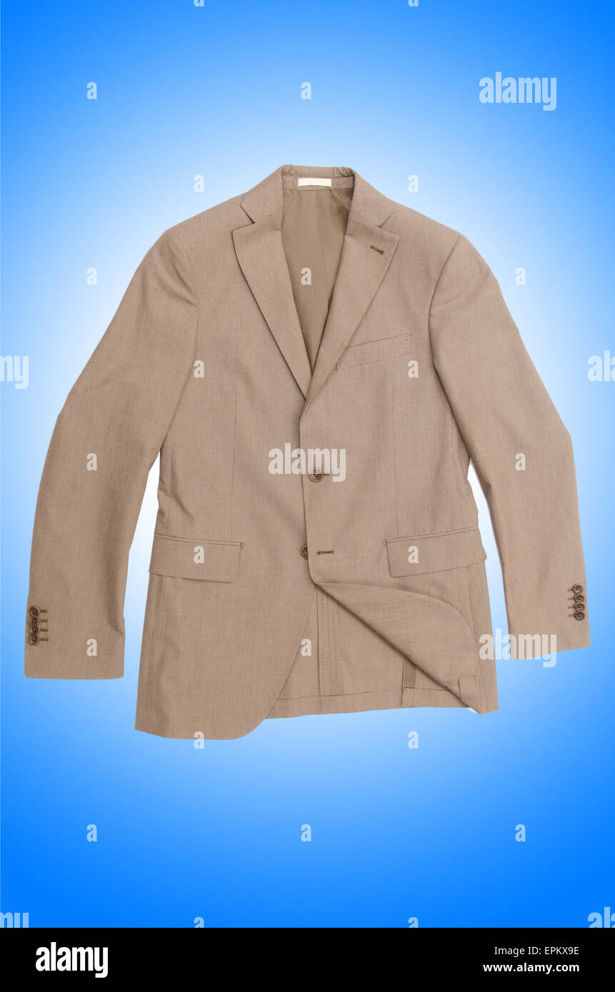 Jacket isolated on the white background Stock Photo - Alamy