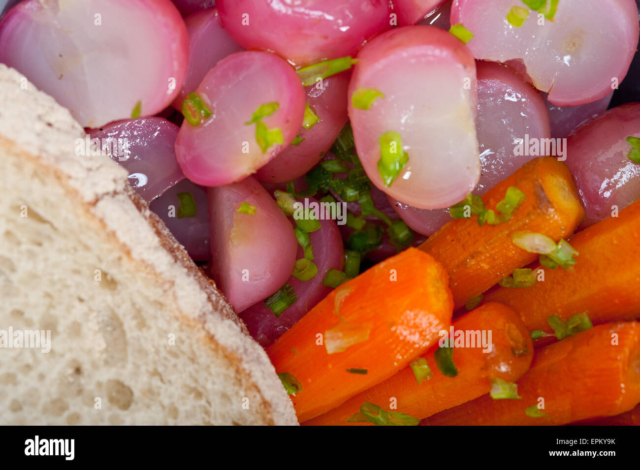 steamed root vegetable on a bowl Stock Photo - Alamy