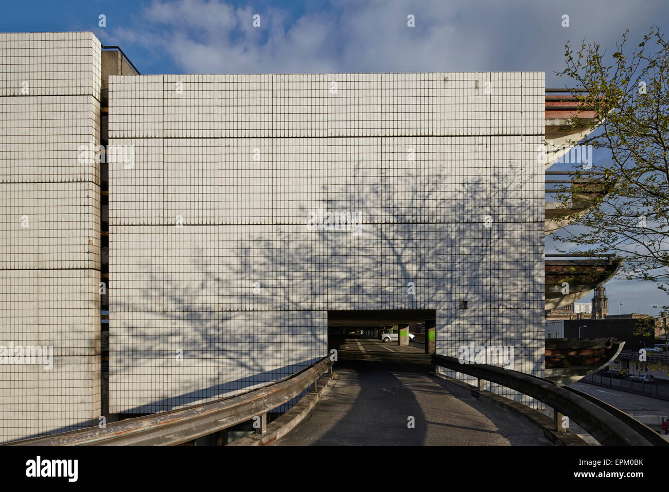 Carpark entrance at Preston Bus Station, Lancashire, England, UK Stock Photo Alamy