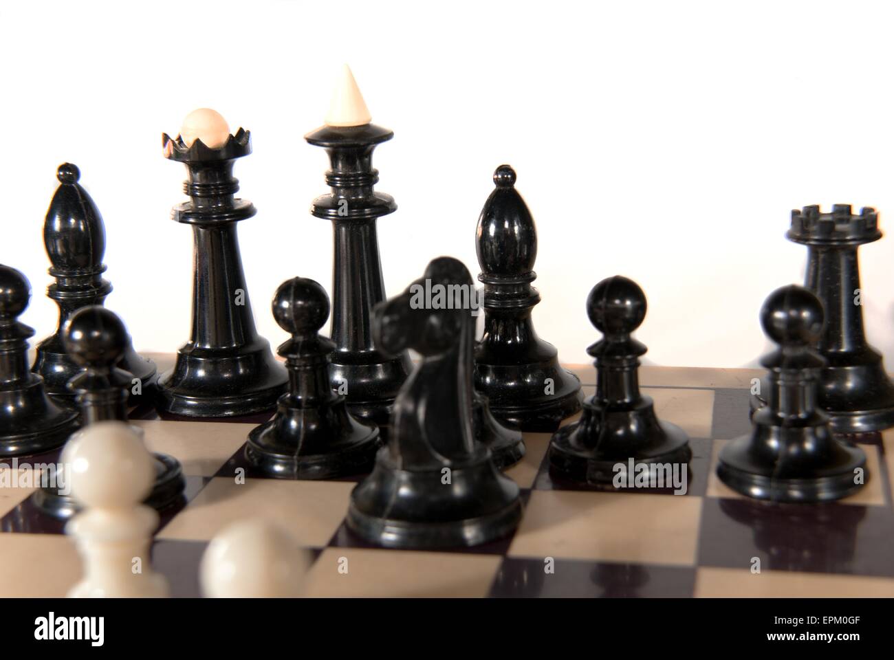 the image of one point in a chess game Stock Photo - Alamy