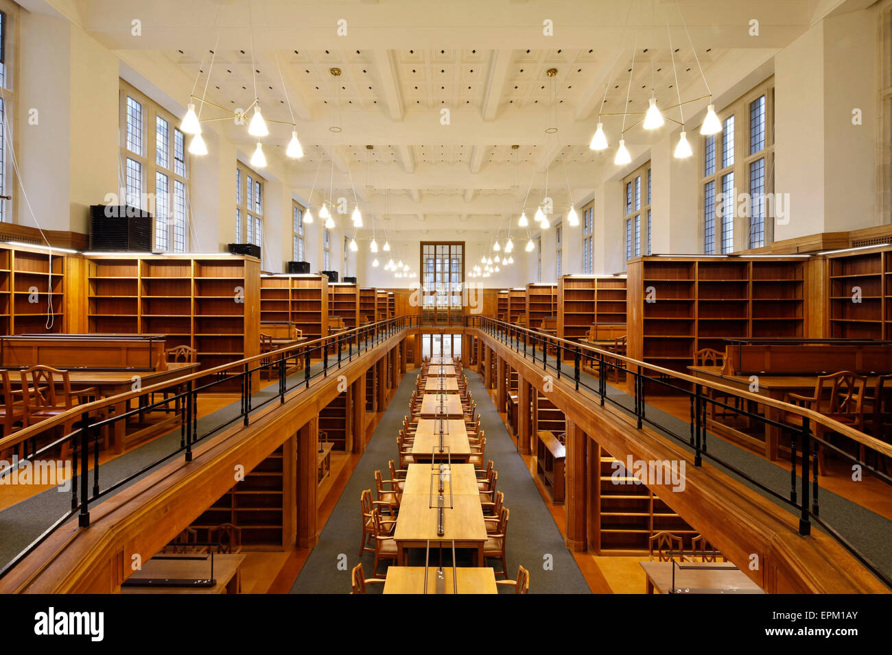Wills Library, Bristol University, Clifton Bristol. Refurbishment of Wills Library. Stock Photo
