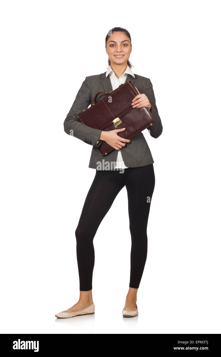 Woman businesswoman in business concept Stock Photo - Alamy