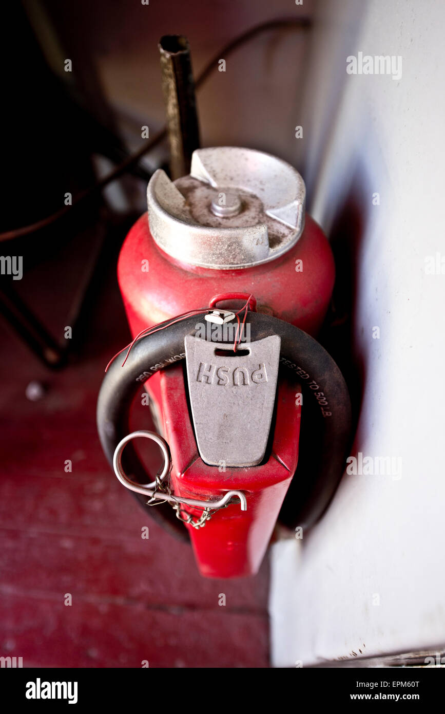 Antique fire hose hi-res stock photography and images - Alamy