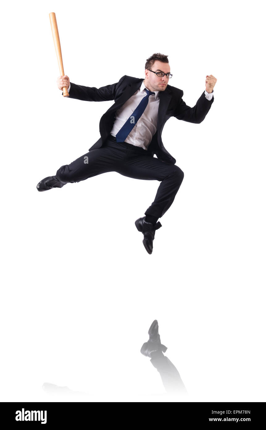 Man holding baseball bat Cut Out Stock Images & Pictures Alamy