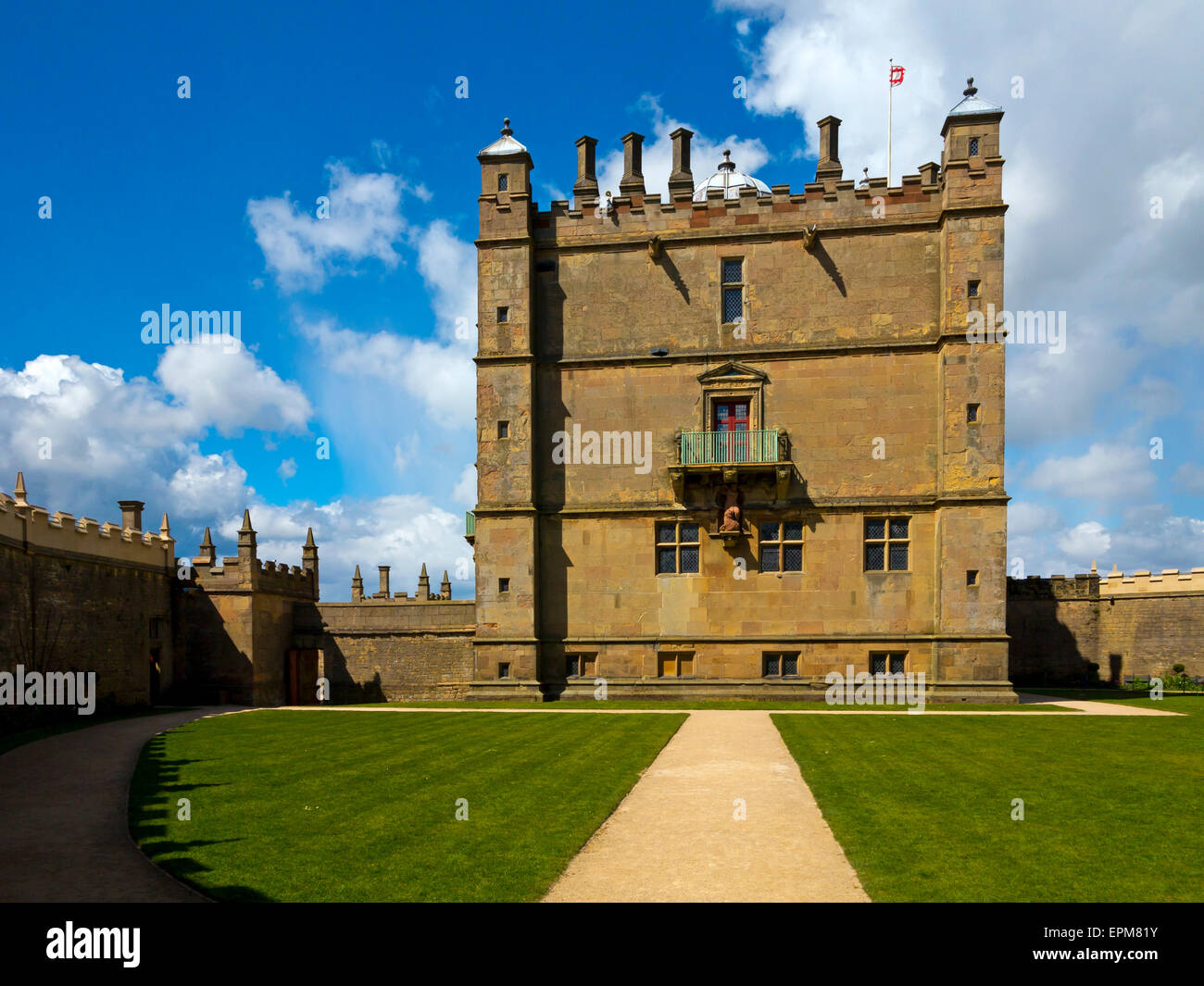 Bolsover Castle in Derbyshire England UK a grade 1 listed building in ...