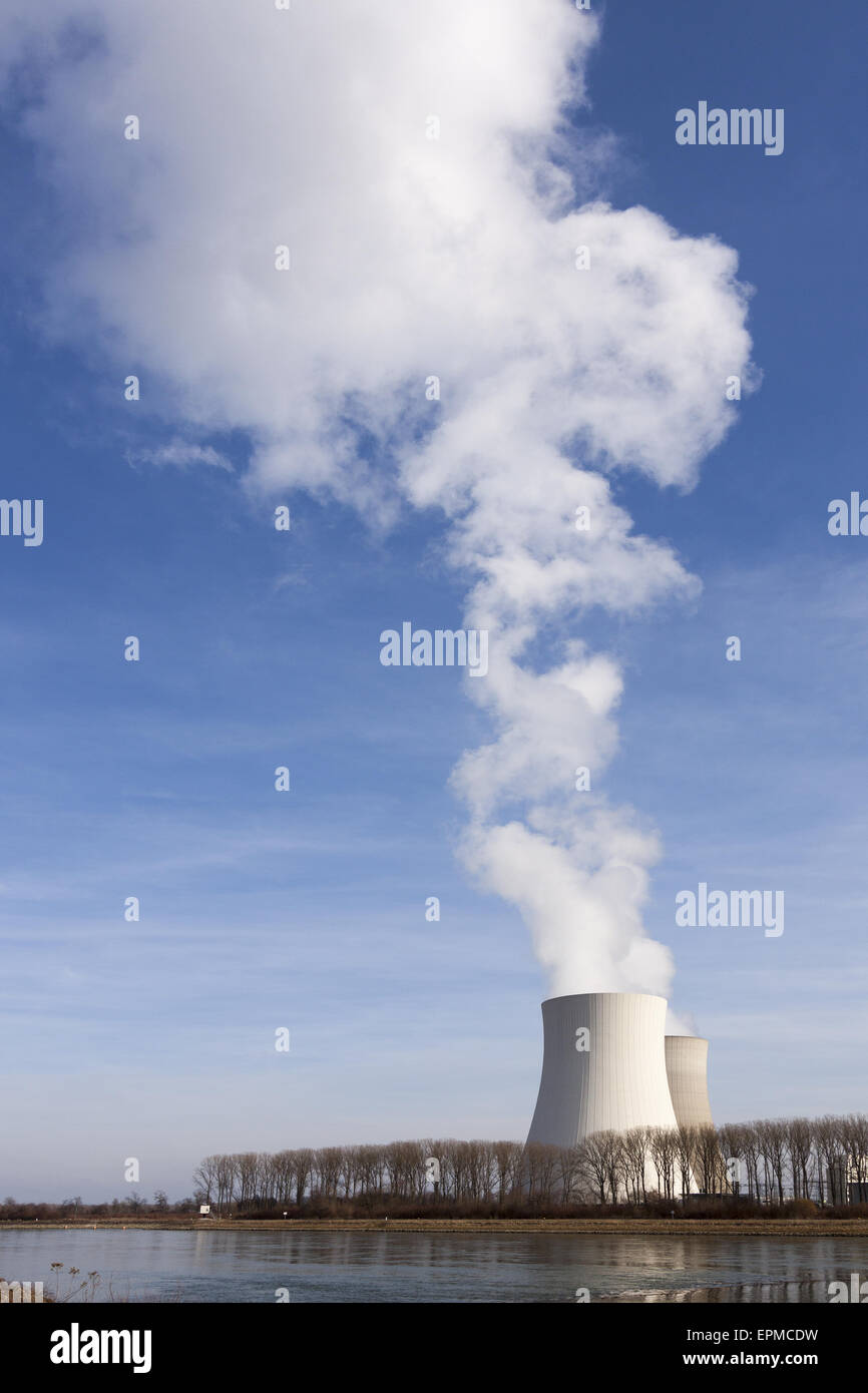 Nuclear power plant Phillipsburg Stock Photo