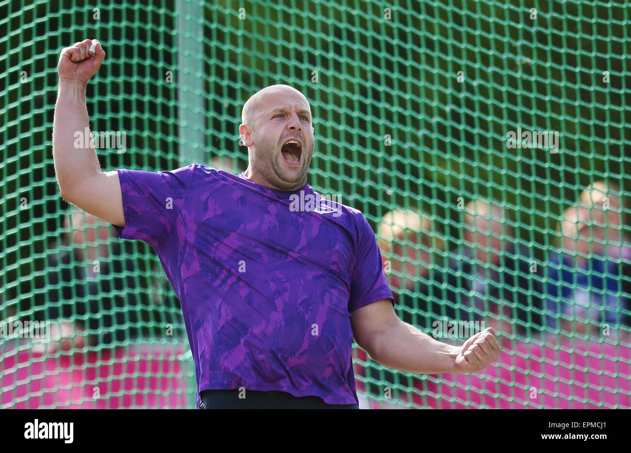 Polish discusthrower Martin Wierig won discus throw at the Ludvik Danek Memorial race held on