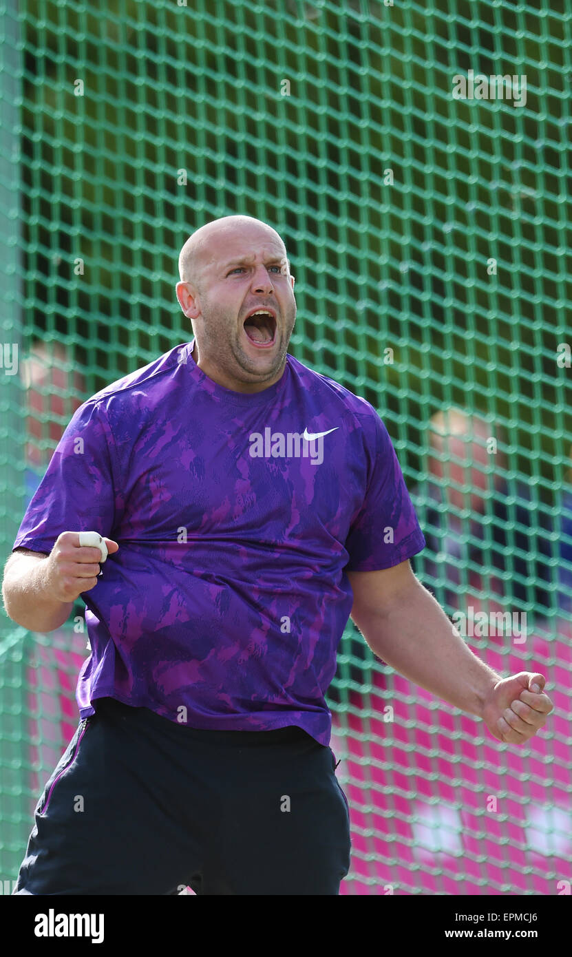 Polish discusthrower Martin Wierig won discus throw at the Ludvik Danek Memorial race held on