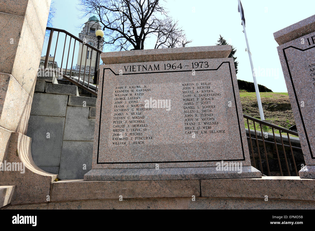 War Memorial Yonkers New York Stock Photo Alamy